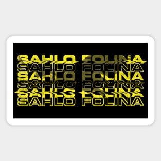 Sahlo Folina Sticker